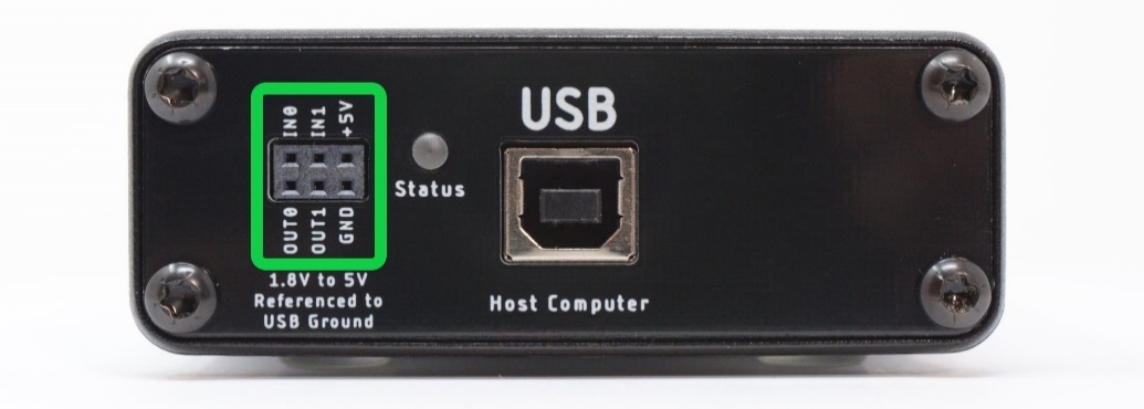 GPI and GPO connector
