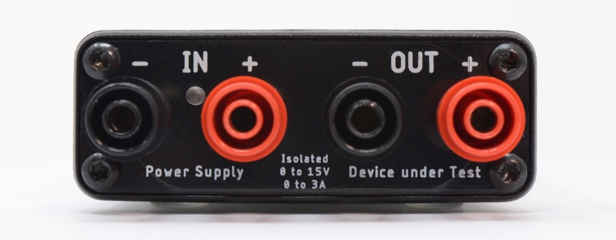 Joulescope JS110 front side